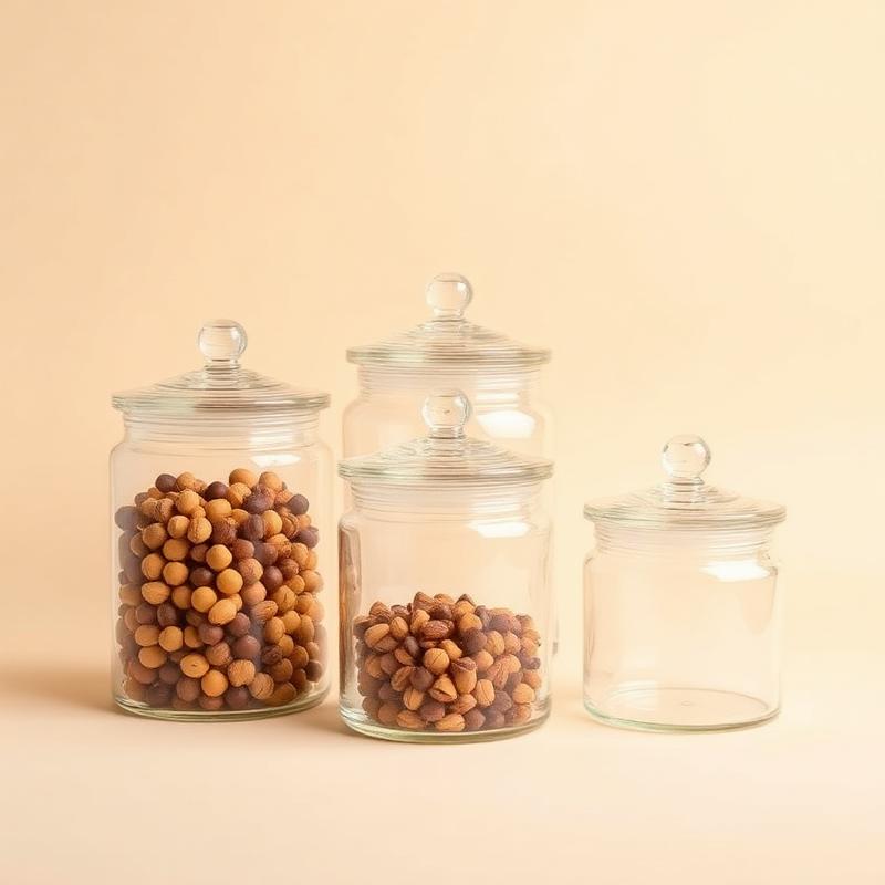Apothecary Glass Jar — 3 Sizes