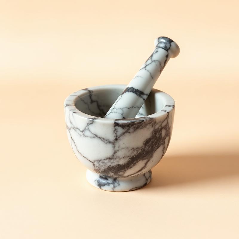 Marble Mortar & Pestle